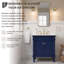 Ensemble de meuble-lavabo simple 30 po Lexington-2029021558
