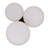 3-Light Hand Woven Drum Flush Mount