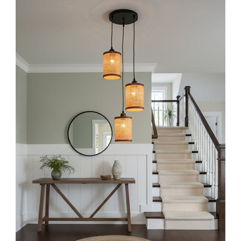 3-Light Multi Pendant Modern Farmhouse Ceiling Light
