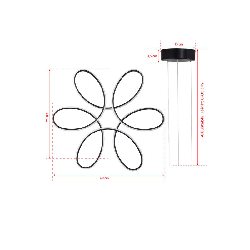Chriselle LED Chandelier