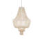 Cybele 2 - Light Shell/Capiz/Wrought Iron LED Chandelier