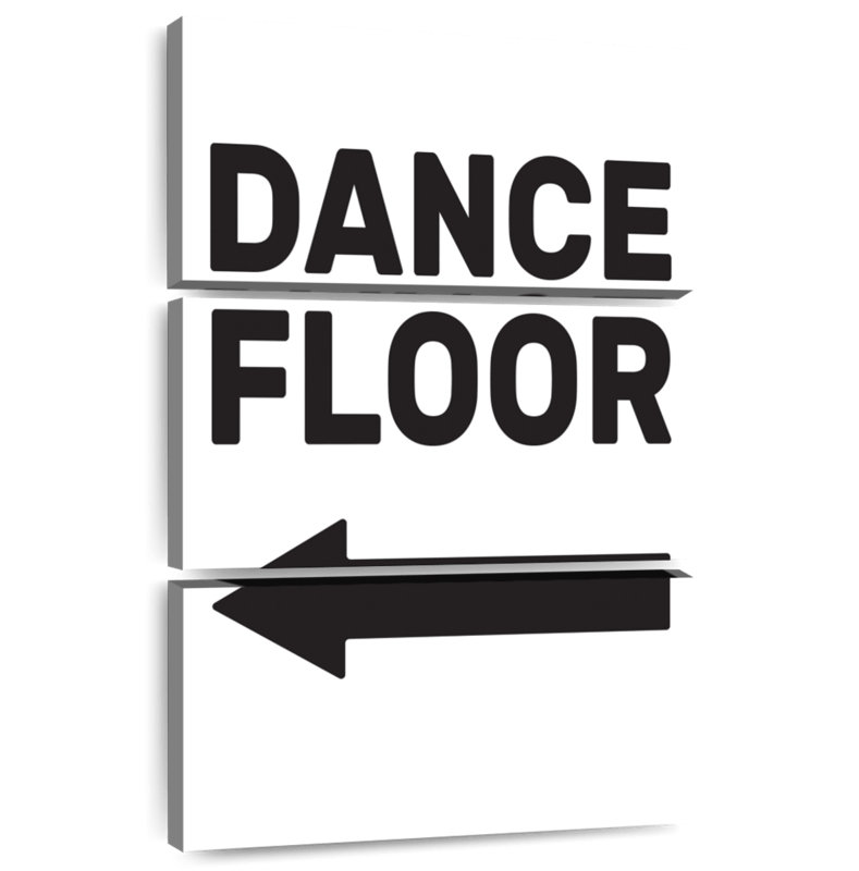 Piste de danse Tergel - gauche, H 50 po x l 32 po