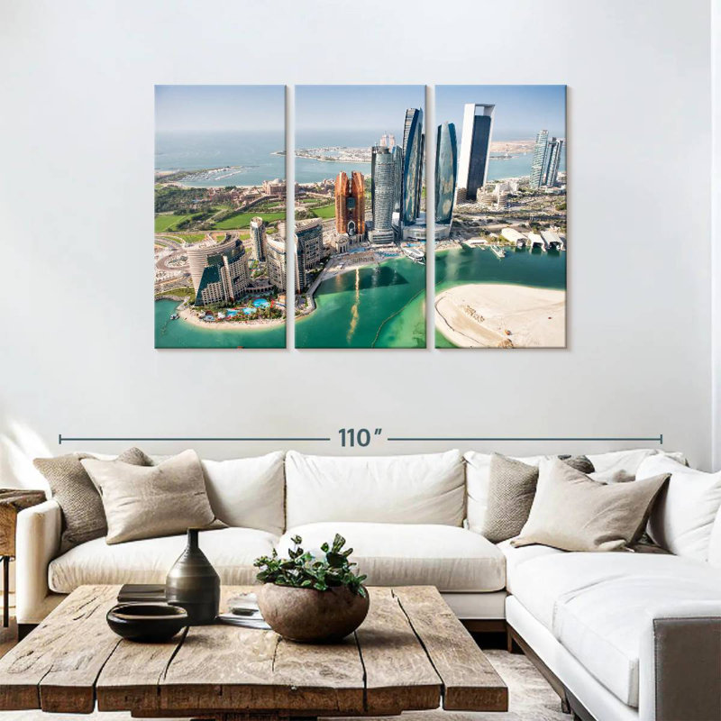 Abu Dhabi Structures, 48" H x 74" W