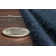 Tapis bleu/ivoire Attell