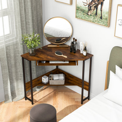 Aliyaah Metal Base Writing Desk