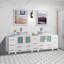 Ensemble de meuble-lavabo double 96 "avec miroir -27042736