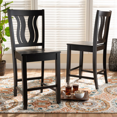 Solid Wood Counter Stool