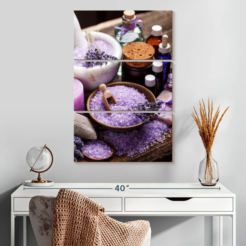 Harnek Lavender Bath Salts, 32" H x 20" W
