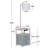 Modern Nightstand Lamp With Drawers, USB Ports, And AC Outlet, Versatile Bedside Table-192226665