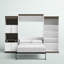 Grand lit escamotable avec tablette et bureau escamotable Camalla (125 W)-57534144
