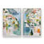 Ensemble de 2 impressions Costal Village Glow v2-769826103-769826096
