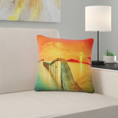 Reversible Throw Pillow