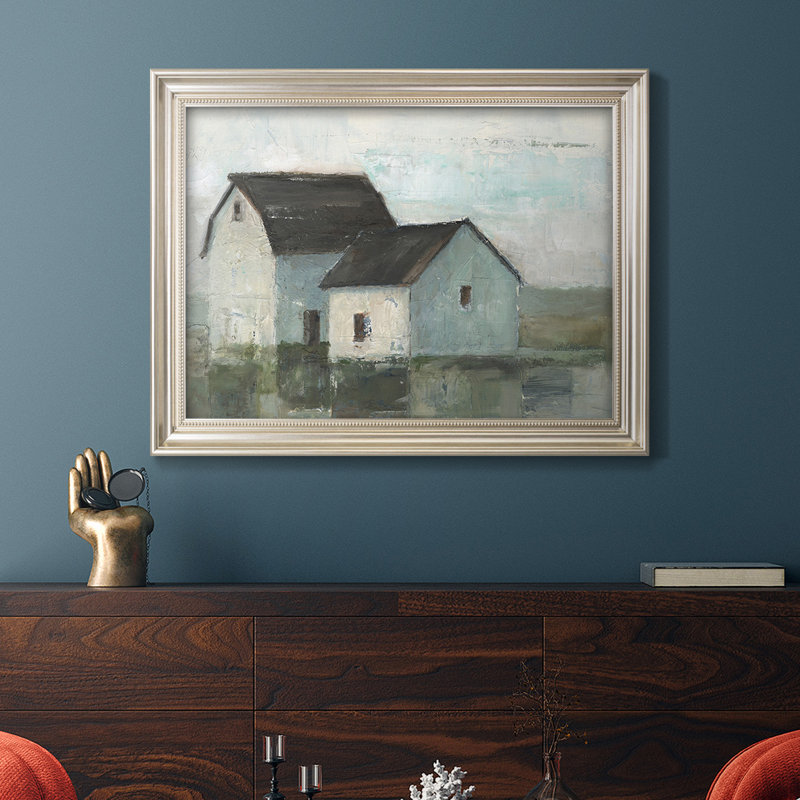 Barn At Sunset II - Barn At Sunset - reproduction d'art sur toile, L 41 po x H 29 po