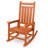 Wolak HDPE Rocking Adirondack Chair-1730070706