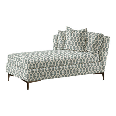 Chaise longue rembourrée Aiden