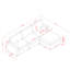 Canapé modulaire de L 103,54 po-1164080329