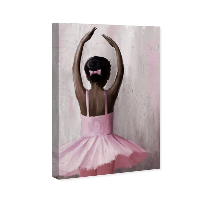 Apprendre le ballet - Impression sur toile, Toile tendue, H 36 po x l 24 po