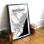 Barcelona City Map - No Frame Print-28359566