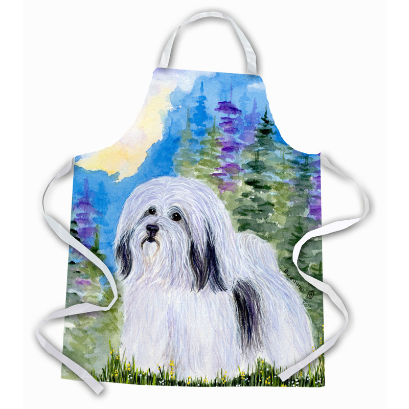 No Pattern Bib Apron