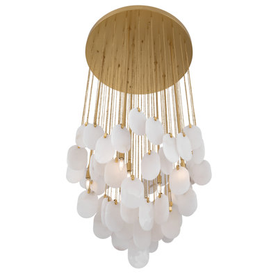 Luminaire suspendu 8 lumières 35,5 po Velisse