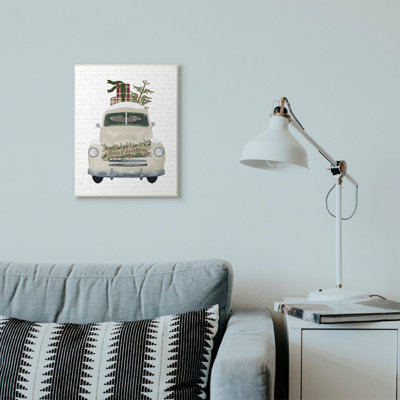 «Merry Christmas Snow Covered Truck», impression