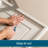 Genesis 2ft x 2ft Smooth Pro White Ceiling Tiles - Easy Drop-in Installation – Waterproof, Washable and Fire-Rated - High-Grade PVC to Prevent Breakage - Package of 12 Tiles-111071983
