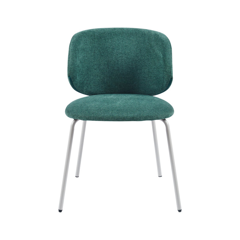 Titus Fabric Dining Chairs (Set of 2), Green