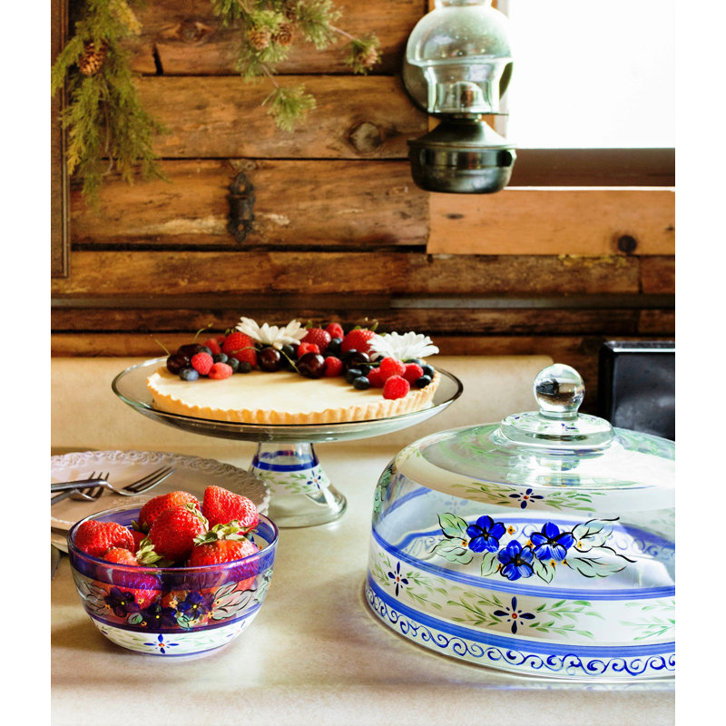Présentoir à gâteaux Barcelona Blue Salters