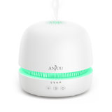 Essential Oil Diffuser With Remote Control, Humidifier With 6 Color Lights For Large Room, 4 Timer Setting, Auto Shut-off
