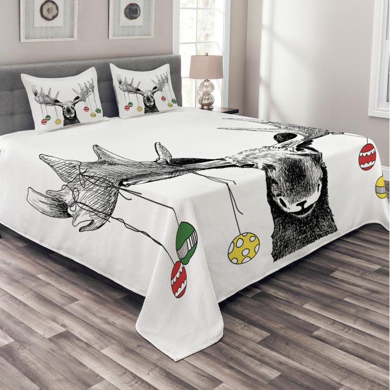 Rustic Coverlet, Queen Coverlet + 2 Shams