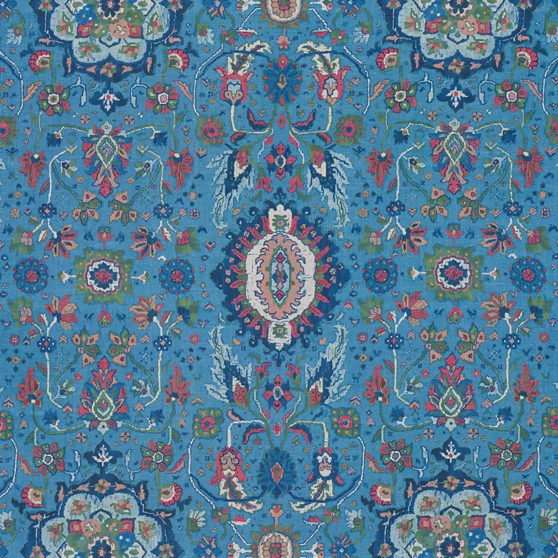 Tissu pour tapis Jahanara, Paon