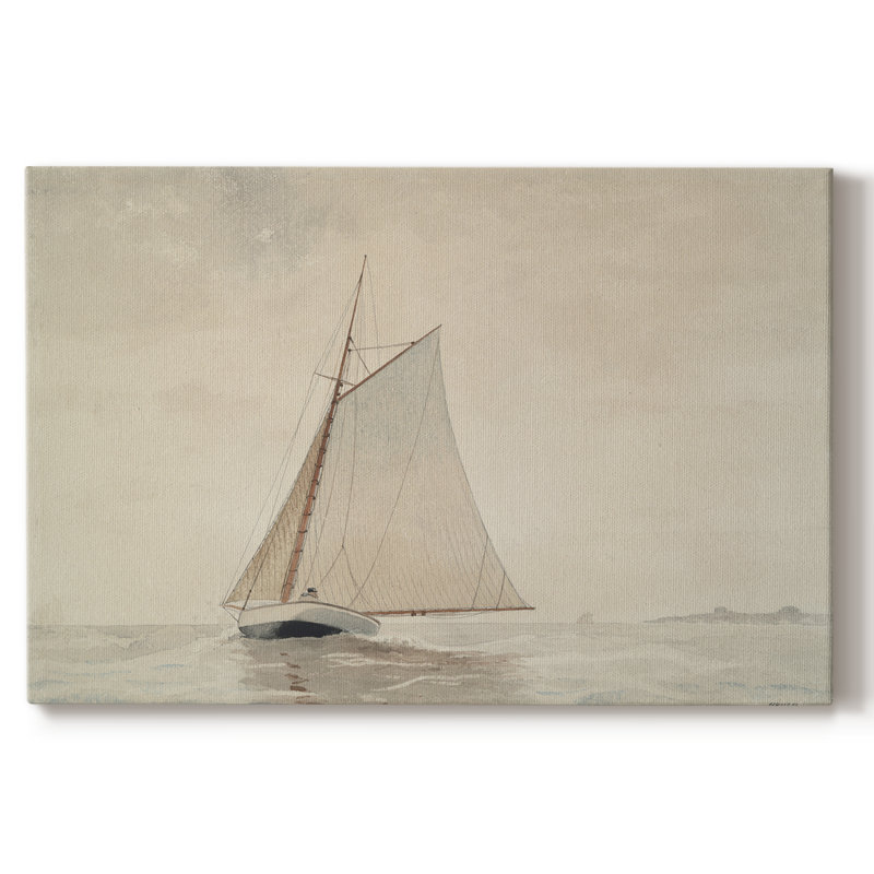 Vintage Nauticals-L - Cavas enveloppés de galerie, 18 x 27