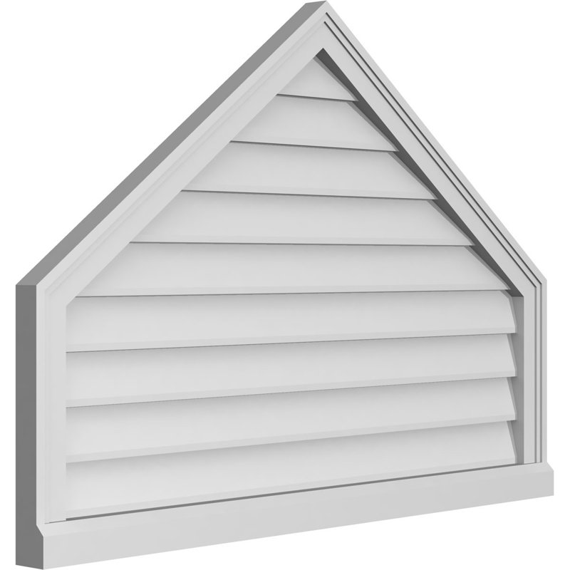 Ventilé pignon non-fonctionnel Signature, H 28 po x l 40 po x P 2 po