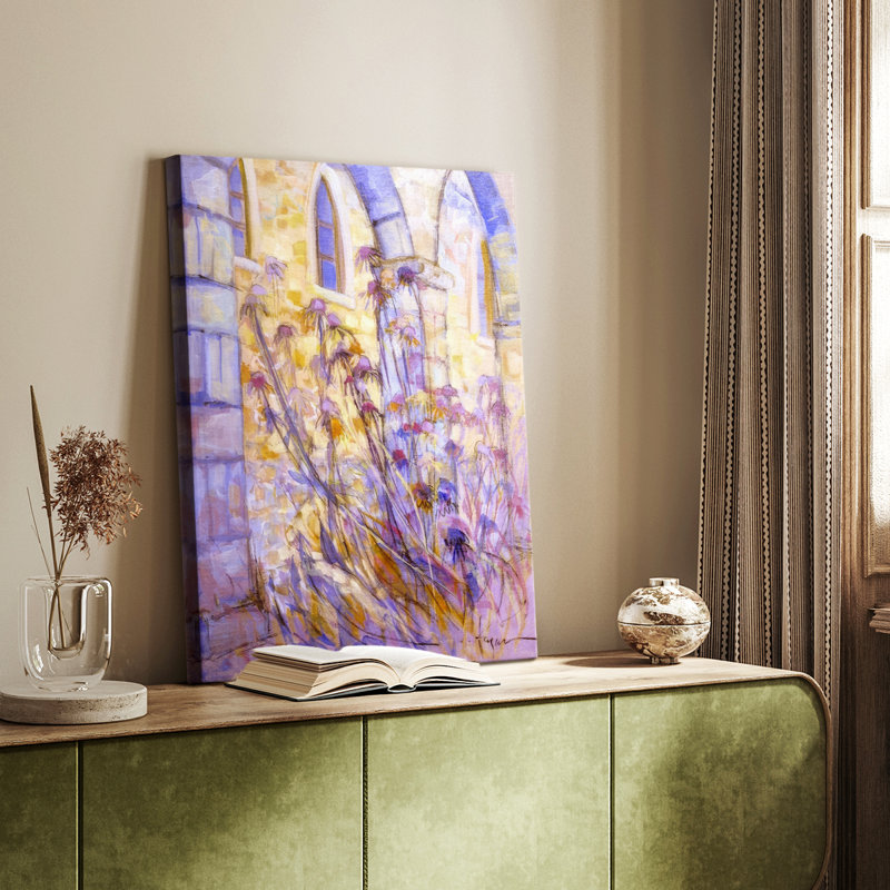 Fleurs de la rue - galerie Cavas sur mesure, H 18 po x l 12 po