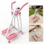 Machine elliptique Air Walk - Fauteuil oscillant pliable Cardio Cross Trainer pour l'exercice complet à faible impact avec écran LCD Idéal pour la salle de gym à domicile