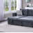 Convertible Sectional Sofa Pull out Bed-830446107