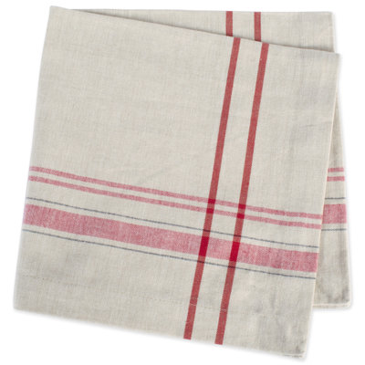 Shelton Cotton Blend Striped Square Napkin