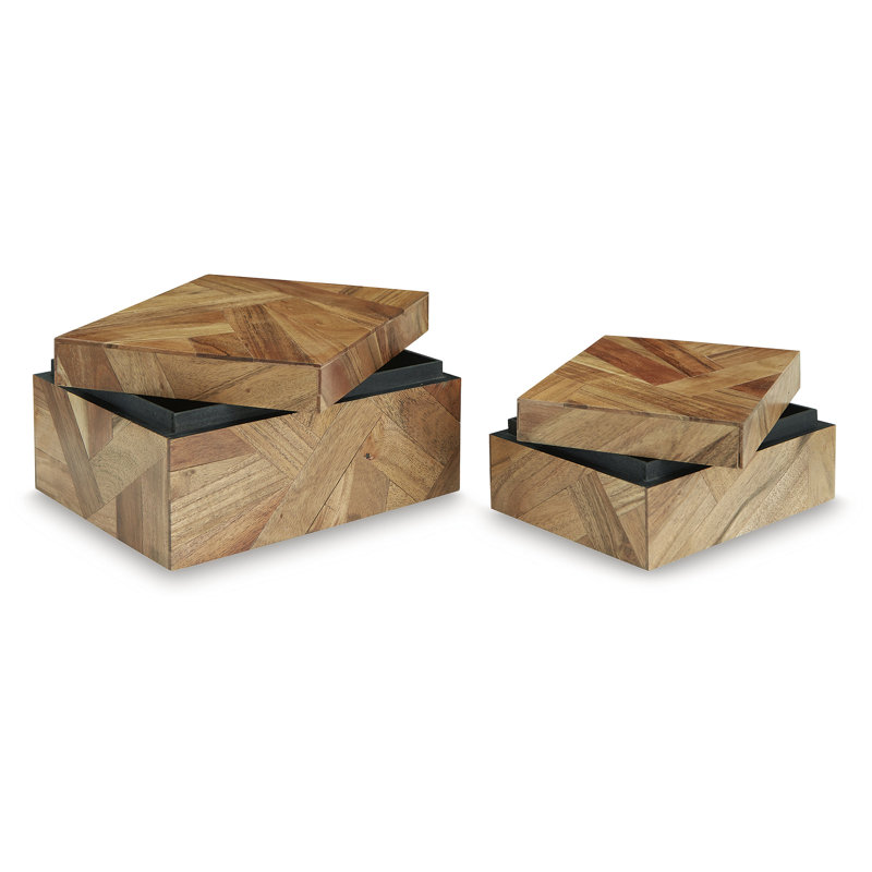 Lelania Box, Set Of 2