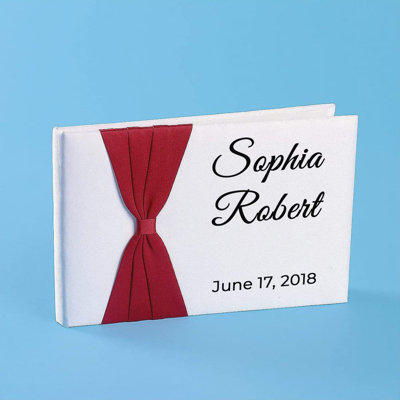 Satin Guest Book