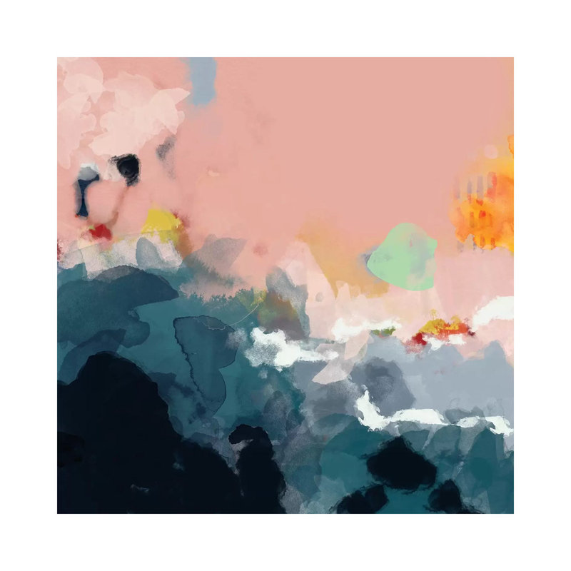 La Mer by Ana Rut Bré - Wrapped Canvas Gallery-Wrapped Canvas Giclée, 93.98 cm H x 93.98 cm W