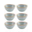 Gemstone Moonstone Stoneware Dessert Bowl