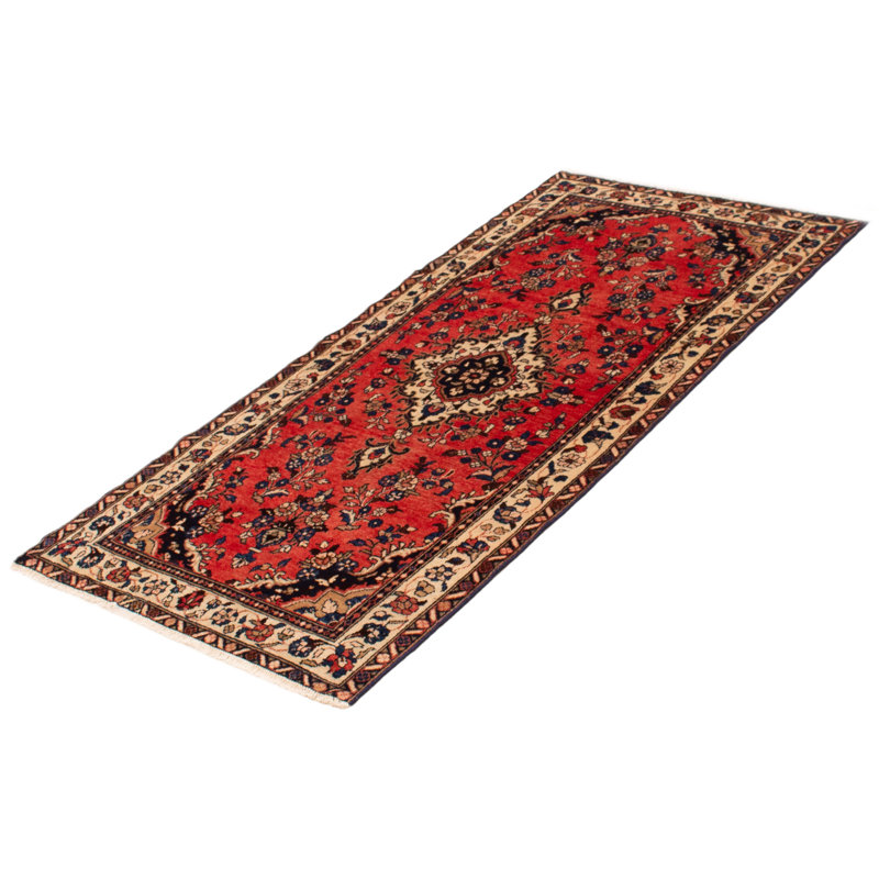 Tapis de couloir unique en laine 3 pi 6 po x 7 pi 2 po Harpyr