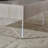 Square Faux Travertine Pattern Coffee Table