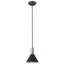 Luminaire suspendu conique à 1 lumière Conners