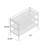 9 Pair Stackable Shoe Rack