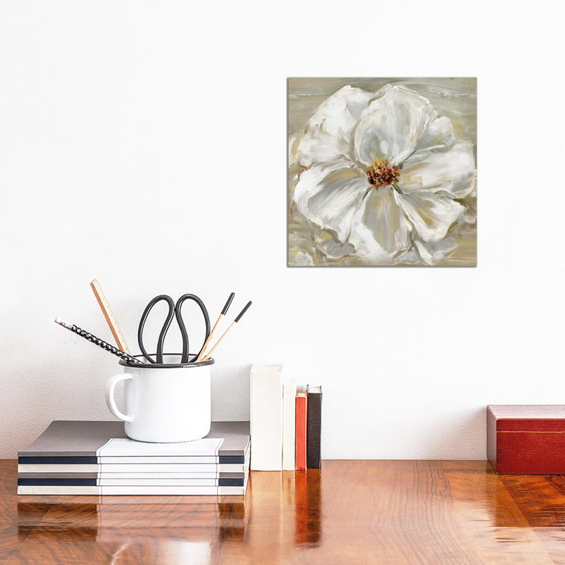 Bloomin' Beauty II by Sally Swatland - Wrapped Canvas Painting, 30.48 cm H x 30.48 cm W