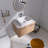  Rarnby 30" Wall-Mounted Bathroom Vanity Set with Sintered Stone Top,Ceramic Basin-128651756-128651757