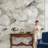 Marble Wallpaper Gray Gold Wall Mural