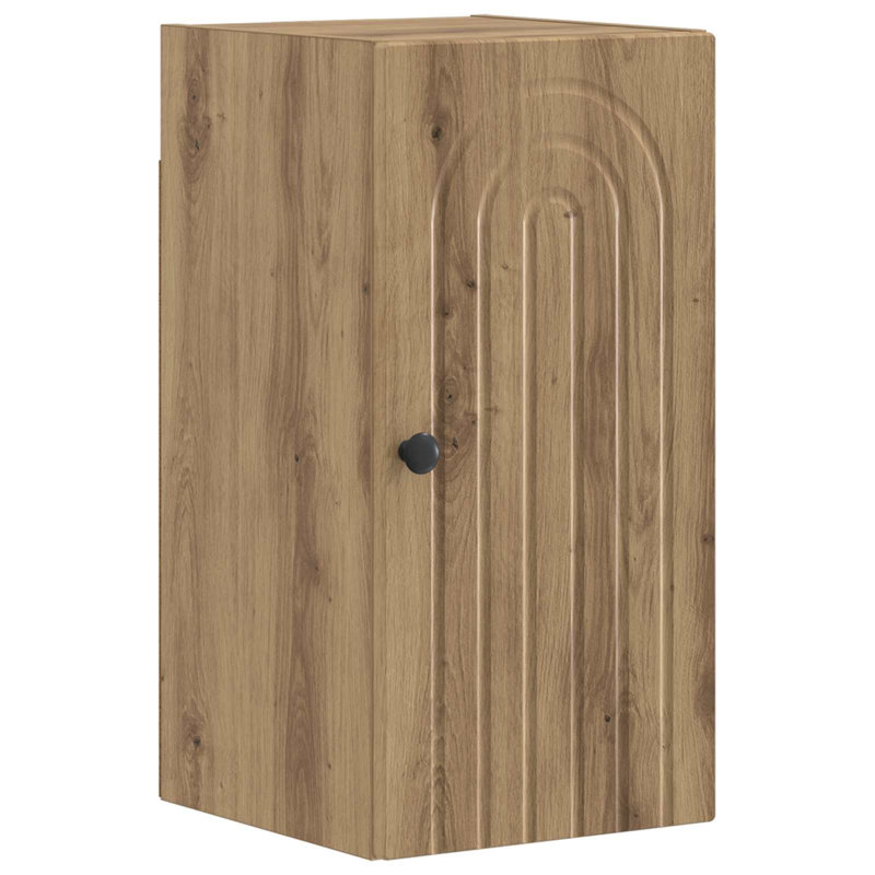 Bathroom Storage, Artisan Oak
