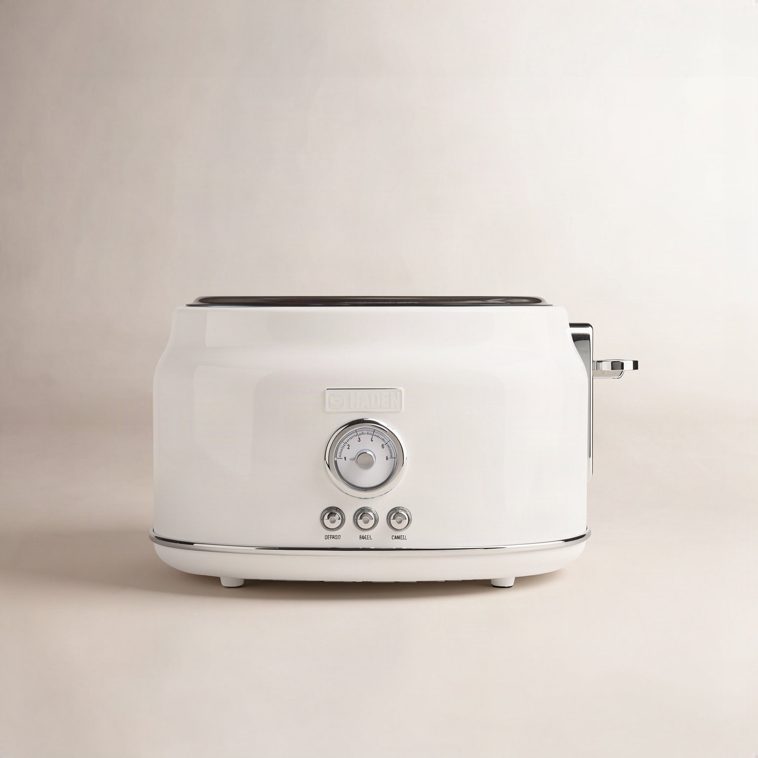 HADEN Dorset 2-Slice Toaster, Ivory